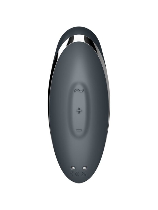 SATISFYER TAP CLIMAX 2 VIBRADOR ESTIMULADOR GRIS