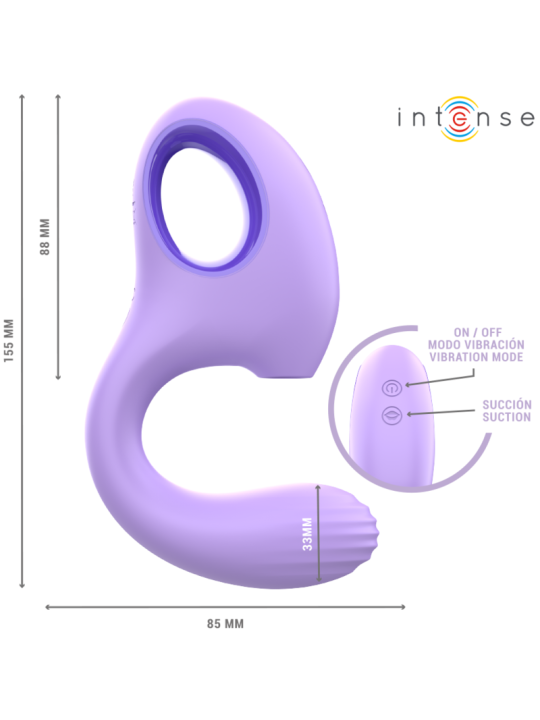 INTENSE BAXTER VIBRADOR ESTIMULADOR VIOLETA