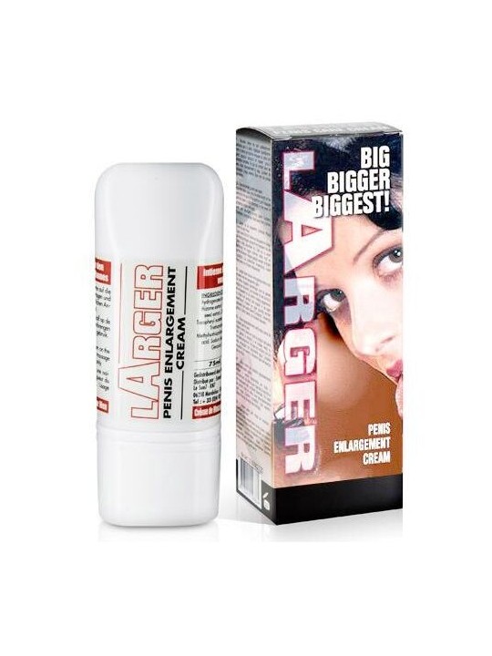 RUF LARGER CREMA PERFUMADA PARA HOMBRES 75ML