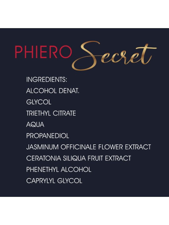 500 COSMETICS PHIERO SECRET CONCENTRADO NATURAL HORMONAS INODORO 15 ML