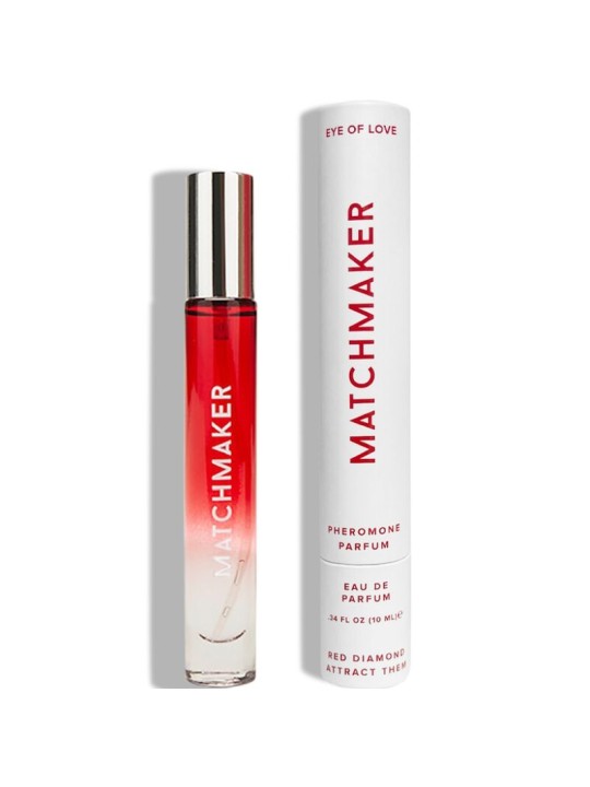 EYE OF LOVE MATCHMAKER RED DIAMOND PERFUME PARA EL Y ELLA 10 ML