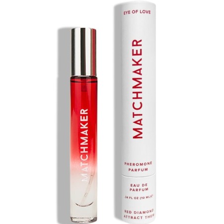 EYE OF LOVE MATCHMAKER RED DIAMOND PERFUME PARA EL Y ELLA 10 ML