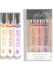EYE OF LOVE EOL PHR PERFUME 10 ML SET 3 MORNING GLOW ONE LOVE AFTER DARK