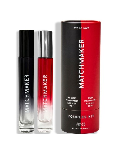 EYE OF LOVE MATCHMAKER 2PC FEROMONAS SET COUPLES KIT PARA EL Y ELLA 20 ML
