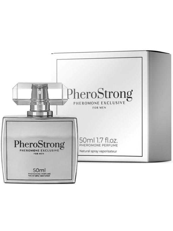 PHEROSTRONG PERFUME CON FEROMONAS EXCLUSIVE PARA HOMBRE 50 ML