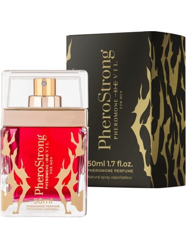 PHEROSTRONG PERFUME CON FEROMONAS DEVIL PARA HOMBRE 50 ML