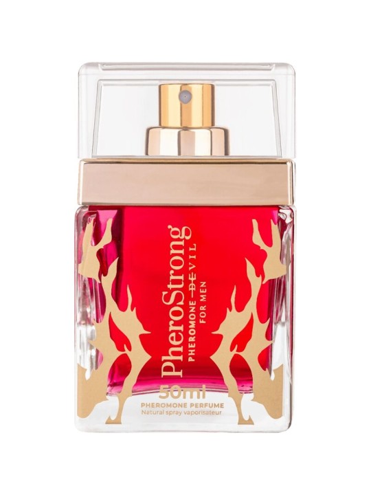 PHEROSTRONG PERFUME CON FEROMONAS DEVIL PARA HOMBRE 50 ML