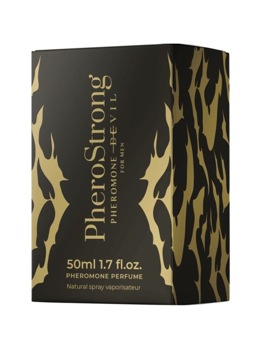 PHEROSTRONG PERFUME CON FEROMONAS DEVIL PARA HOMBRE 50 ML