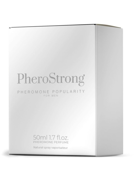 PHEROSTRONG PERFUME CON FEROMONAS POPULARITY PARA HOMBRE 50 ML