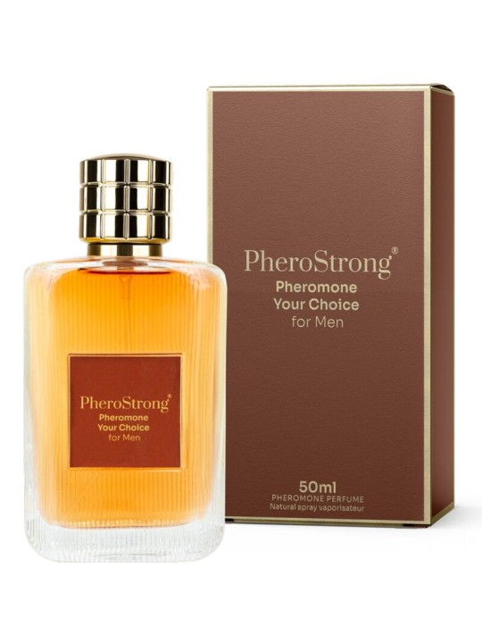 PHEROSTRONG PERFUME CON FEROMONAS YOUR CHOICE PARA HOMBRE 50 ML