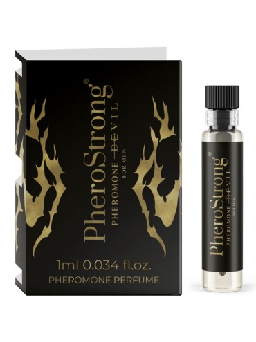 PHEROSTRONG PERFUME CON FEROMONAS DEVIL PARA HOMBRE 1 ML