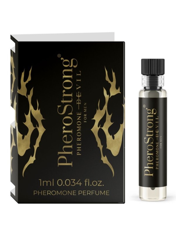 PHEROSTRONG PERFUME CON FEROMONAS DEVIL PARA HOMBRE 1 ML