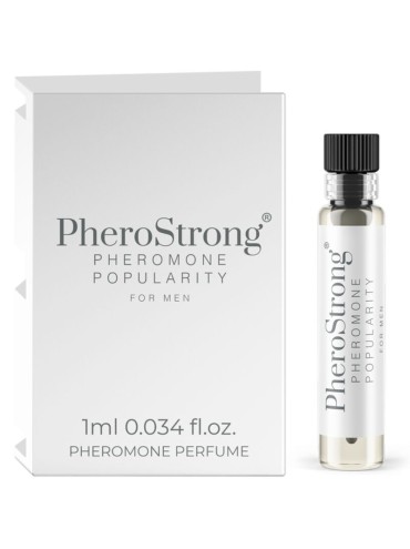PHEROSTRONG PERFUME CON FEROMONAS POPULARITY PARA HOMBRE 1 ML