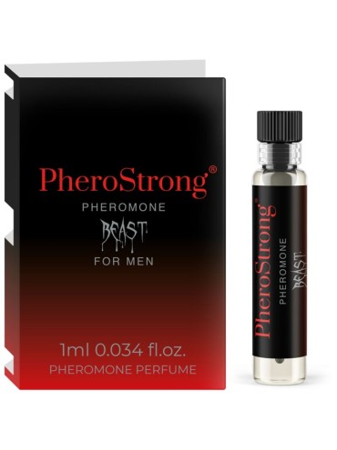 PHEROSTRONG PERFUME CON FEROMONAS BEAST PARA HOMBRE 1 ML