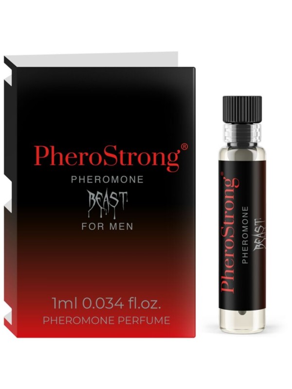 PHEROSTRONG PERFUME CON FEROMONAS BEAST PARA HOMBRE 1 ML