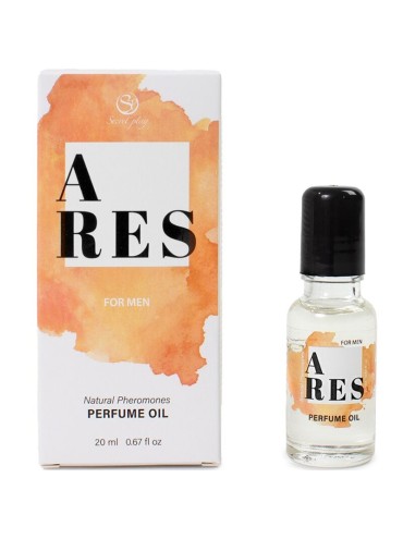 SECRETPLAY ARES PERFUME NATURAL FEROMONAS EN ACEITE PARA HOMBRE 20 ML