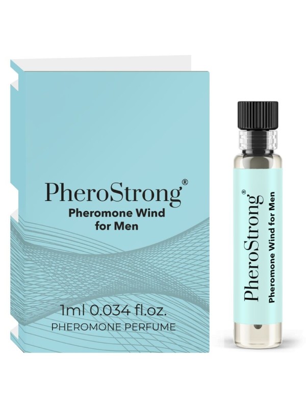PHEROSTRONG PERFUME CON FEROMONAS WIND PARA HOMBRE 1 ML