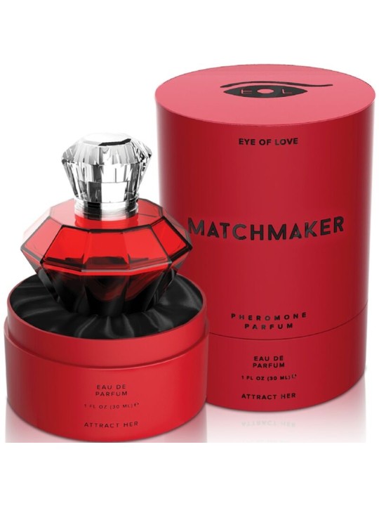 EYE OF LOVE MATCHMAKER RED DIAMOND LGBTQ PERFUME FEROMONAS PARA ELLA 30 ML