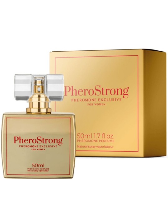 PHEROSTRONG PERFUME CON FEROMONAS EXCLUSIVE PARA MUJER 50 ML