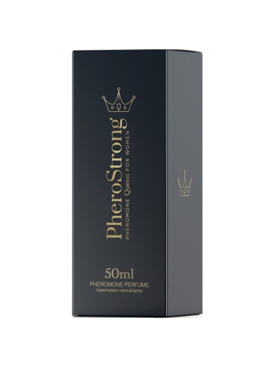 PHEROSTRONG PERFUME CON FEROMONAS QUEEN PARA MUJER 50 ML