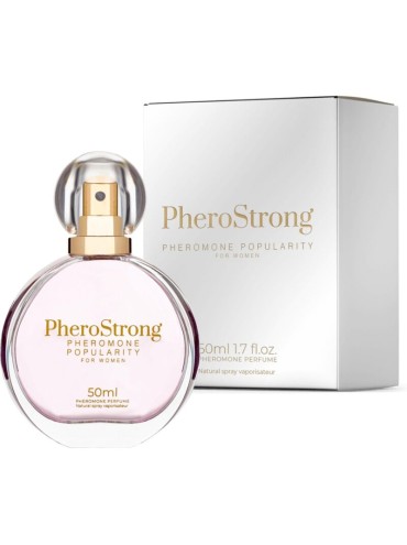 PHEROSTRONG PERFUME CON FEROMONAS POPULARITY PARA MUJER 50 ML