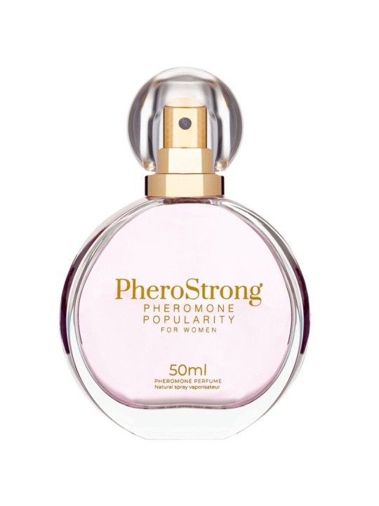 PHEROSTRONG PERFUME CON FEROMONAS POPULARITY PARA MUJER 50 ML