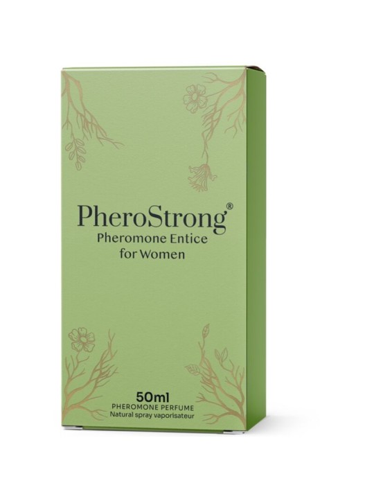 PHEROSTRONG PERFUME CON FEROMONAS ENTICE PARA MUJER 50 ML