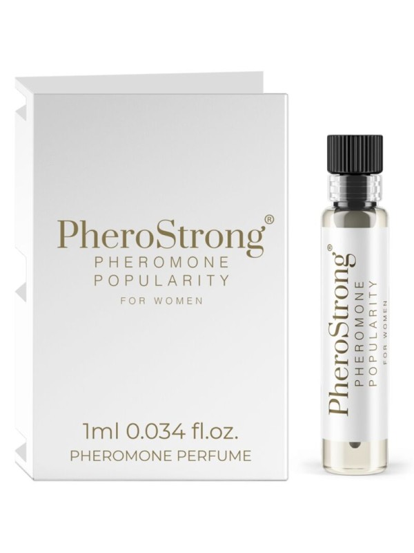 PHEROSTRONG PERFUME CON FEROMONAS POPULARITY PARA MUJER 1 ML