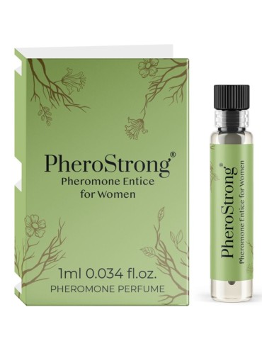 PHEROSTRONG PERFUME CON FEROMONAS ENTICE PARA MUJER 1 ML