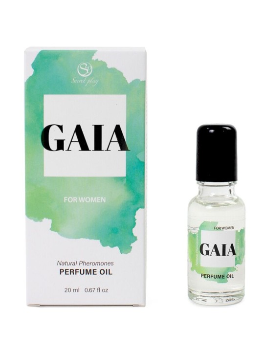 SECRETPLAY GAIA PERFUME NATURAL FEROMONAS EN ACEITE PARA MUJER 20 ML