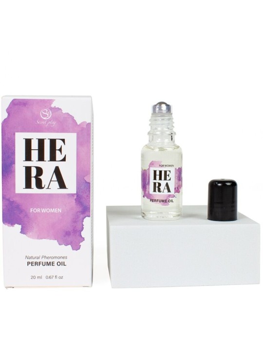 SECRETPLAY HERA PERFUME NATURAL FEROMONAS EN ACEITE PARA MUJER 20 ML