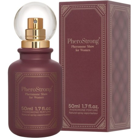 PHEROSTRONG PERFUME CON FEROMONAS SHOW PARA MUJER 50 ML