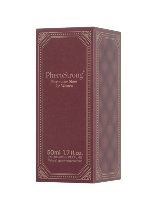 PHEROSTRONG PERFUME CON FEROMONAS SHOW PARA MUJER 50 ML