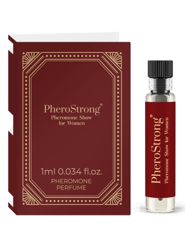 PHEROSTRONG PERFUME CON FEROMONAS SHOW PARA MUJER 1 ML