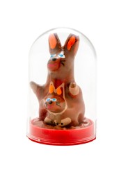 CONDOMERIE PRESERVATIVO DECORATIVO PINTADO A MANO CANGURO MODELO 1