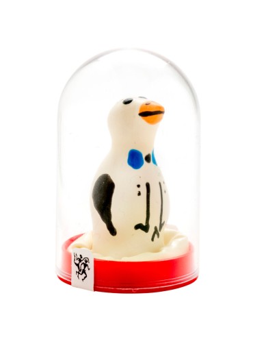 CONDOMERIE PRESERVATIVO DECORATIVO PINTADO A MANO PINGUINO