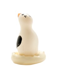 CONDOMERIE PRESERVATIVO DECORATIVO PINTADO A MANO PINGUINO