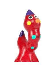 CONDOMERIE PRESERVATIVO DECORATIVO PINTADO A MANO GUSANO