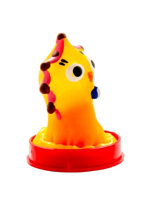 CONDOMERIE PRESERVATIVO DECORATIVO PINTADO A MANO HERMANA