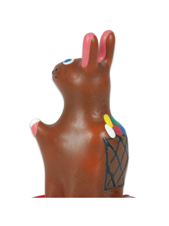 CONDOMERIE PRESERVATIVO DECORATIVO PINTADO A MANO CONEJITO DE PASCUA