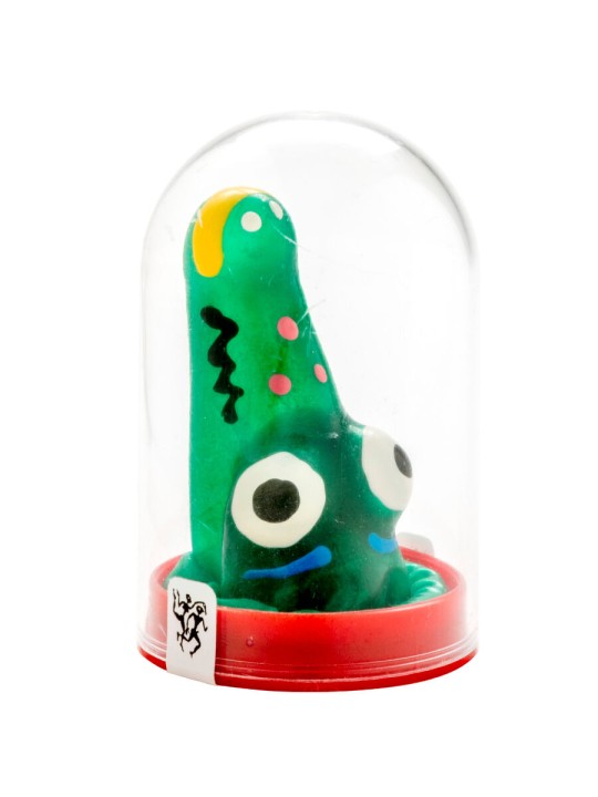 CONDOMERIE PRESERVATIVO DECORATIVO PINTADO A MANO COCODRILO MODELO 1