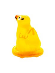 CONDOMERIE PRESERVATIVO DECORATIVO PINTADO A MANO PATO