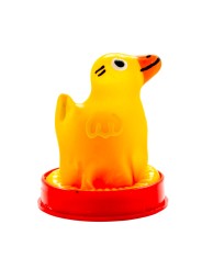 CONDOMERIE PRESERVATIVO DECORATIVO PINTADO A MANO PATO