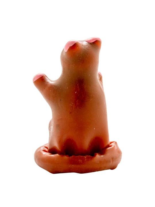 CONDOMERIE PRESERVATIVO DECORATIVO PINTADO A MANO OSO DE PELUCHE