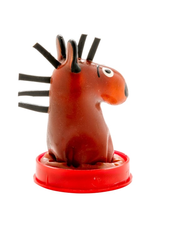 CONDOMERIE PRESERVATIVO DECORATIVO PINTADO A MANO CABALLO