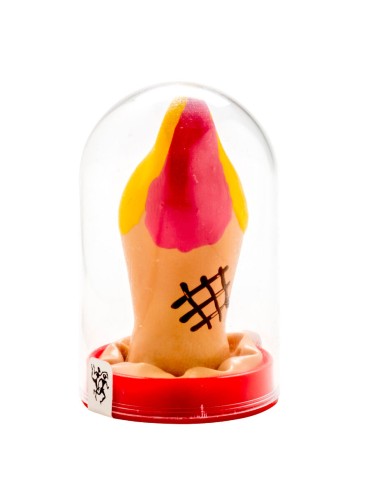 CONDOMERIE PRESERVATIVO DECORATIVO PINTADO A MANO HELADO