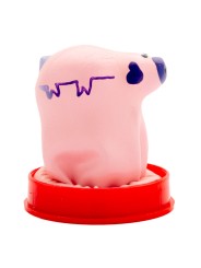 CONDOMERIE PRESERVATIVO DECORATIVO PINTADO A MANO CERDO PEQUENO