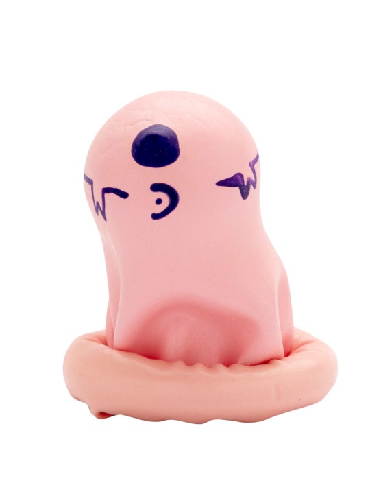 CONDOMERIE PRESERVATIVO DECORATIVO PINTADO A MANO CERDO PEQUENO