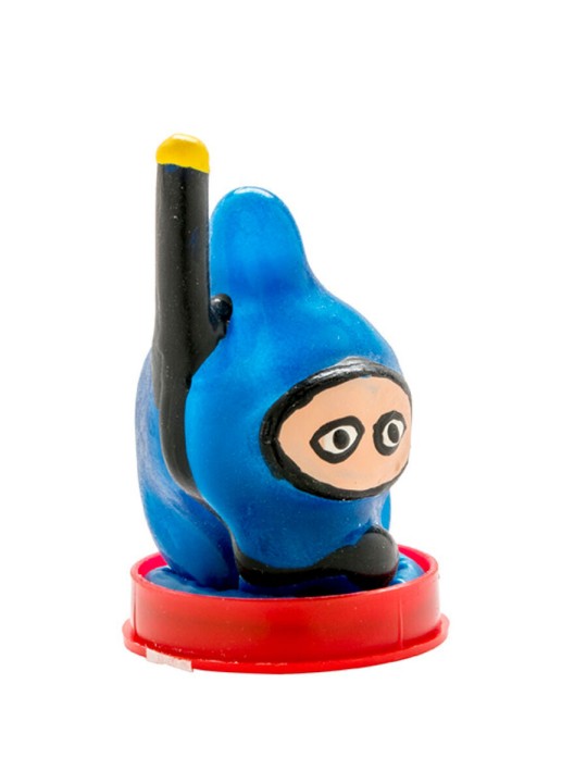 CONDOMERIE PRESERVATIVO DECORATIVO PINTADO A MANO BUZO