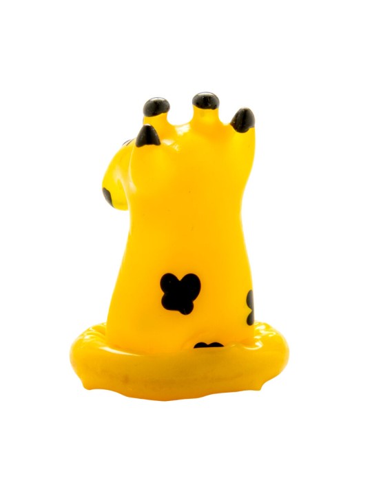 CONDOMERIE PRESERVATIVO DECORATIVO PINTADO A MANO JIRAFA